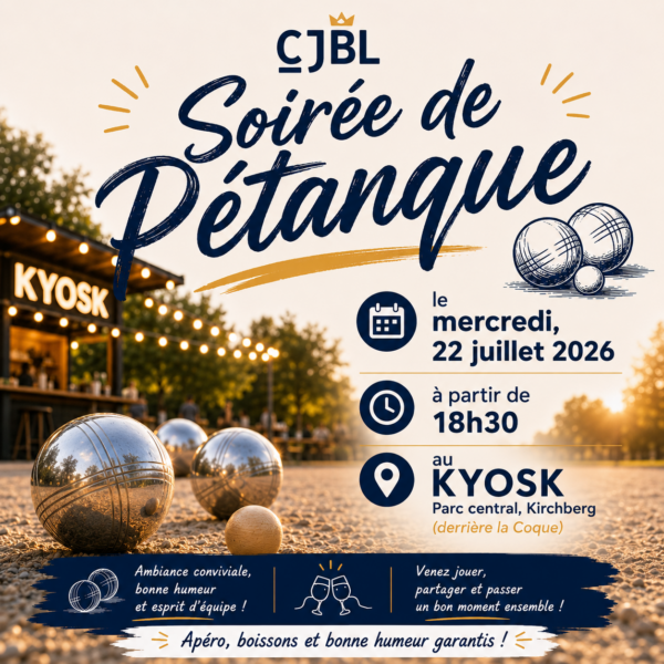 Soirée de Pétanque 2026 (équipe de 2)